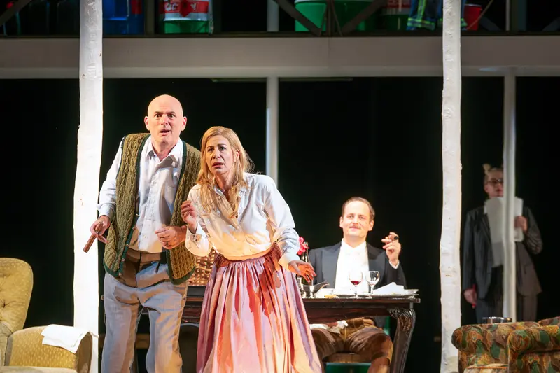 Theater der Josefstadt Performance of "Biedermann und die Brandstifter"