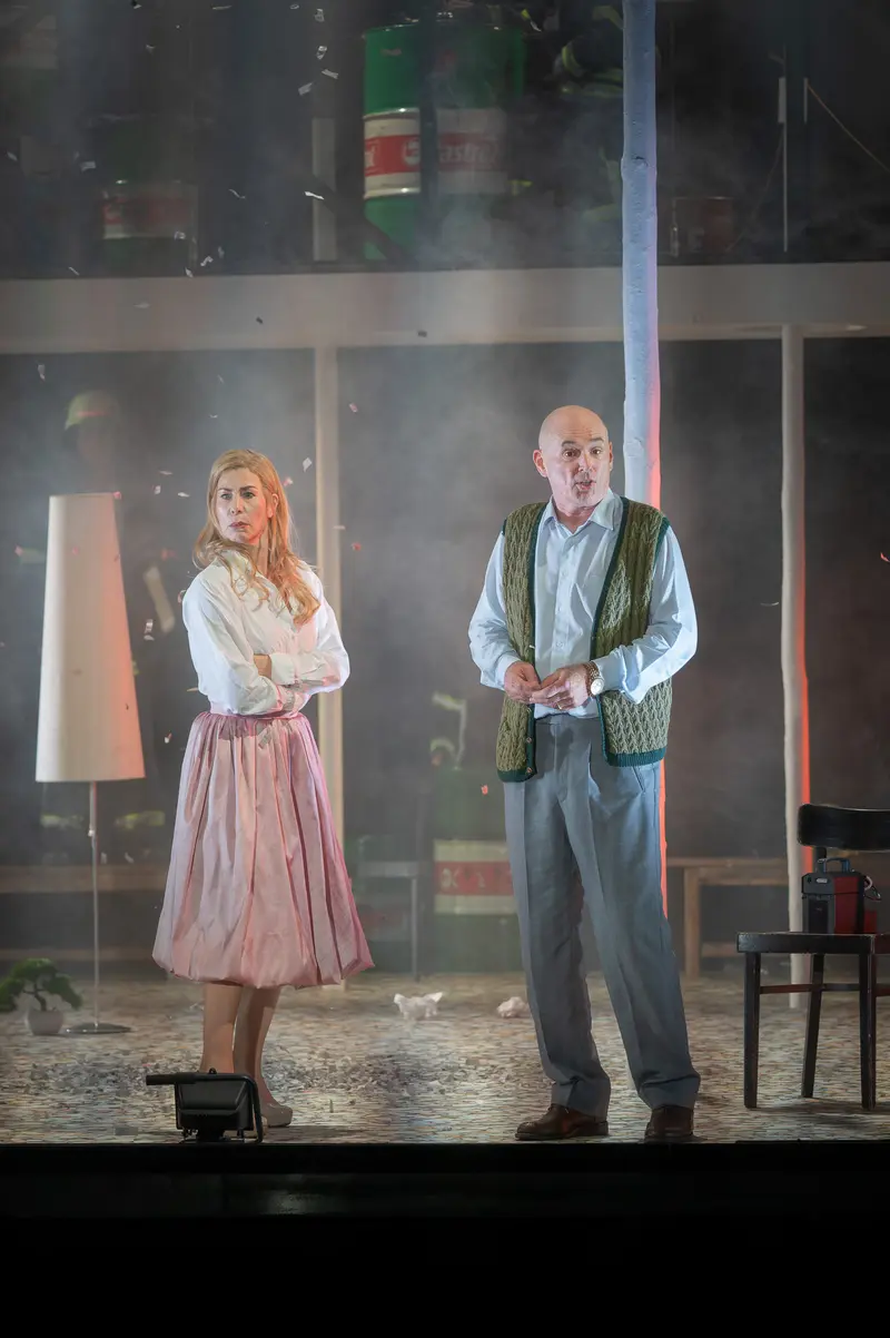 Theater der Josefstadt Performance of "Biedermann und die Brandstifter"