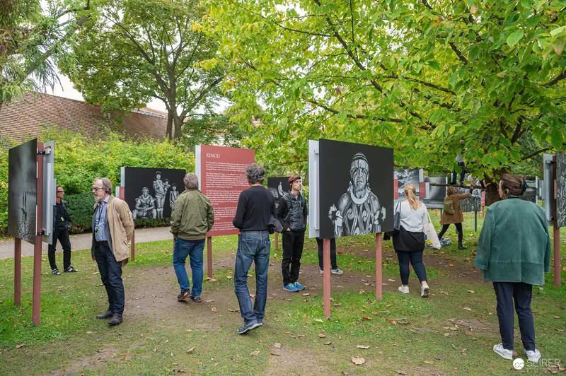 La Gacilly Baden Photo Tour Outdoor Exhibition with Black and White Portraits