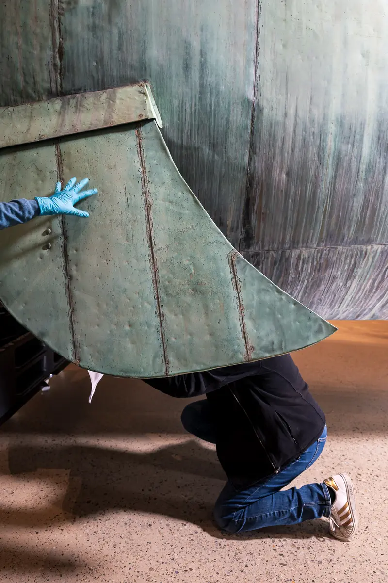 Copper Patina Examination at Wien Museum Restoration Days