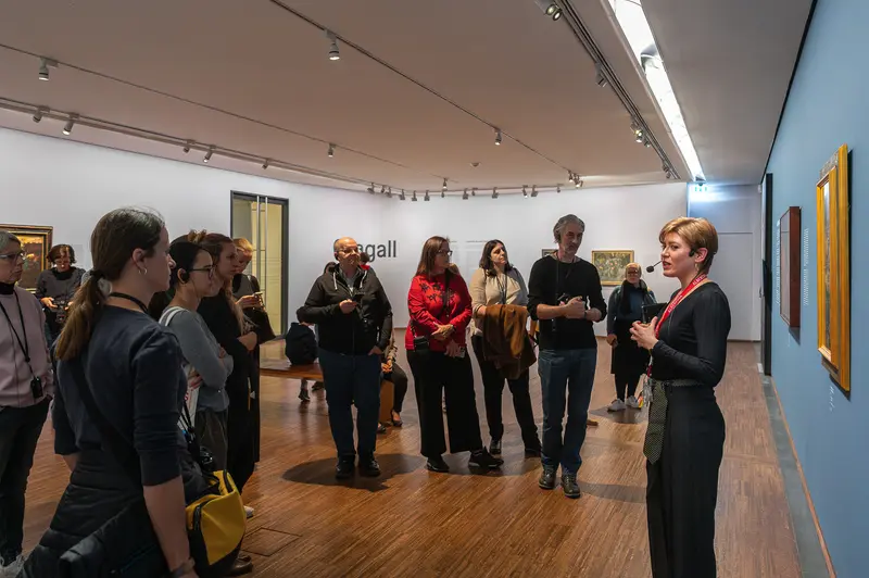 Chagall Exhibition Tour at Albertina Museum in Vienna with Gallery Guide