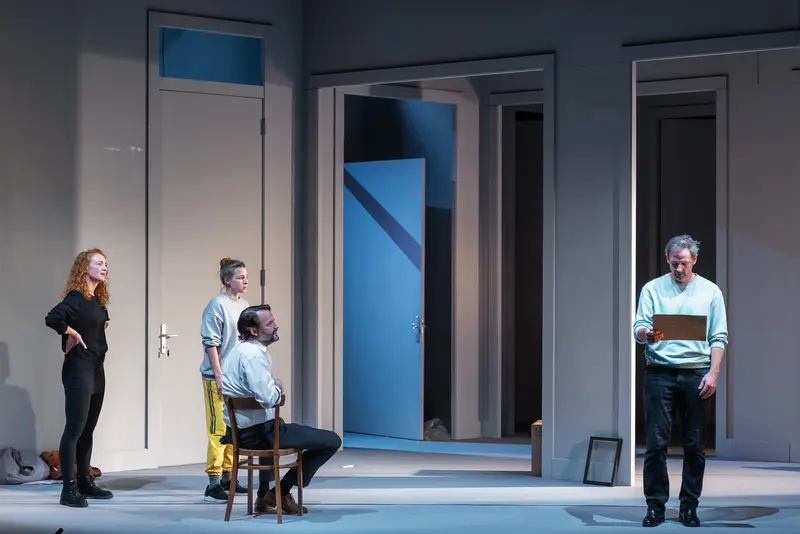 Theatrical Scene from "Nachtlacht" at Kammerspielen, 2024 Staging