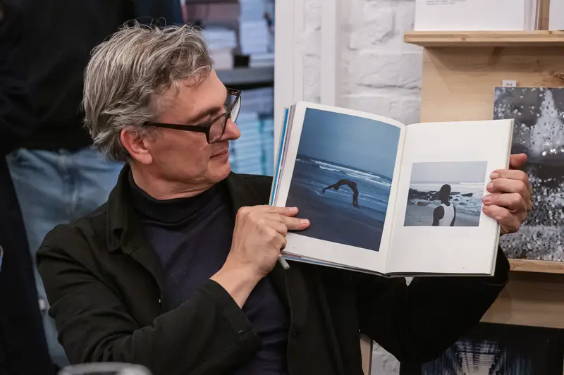 Felix Hoffmann Presenting Photography Book at Arsenal Wien Event