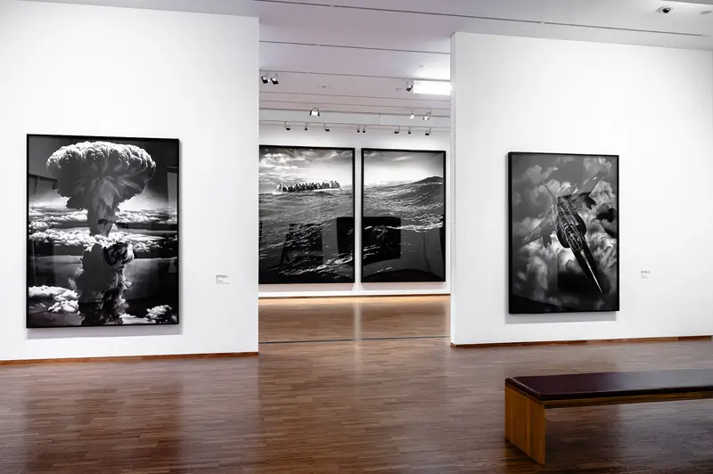 Robert Longo Exhibition, Albertina Museum, Vienna 2024
