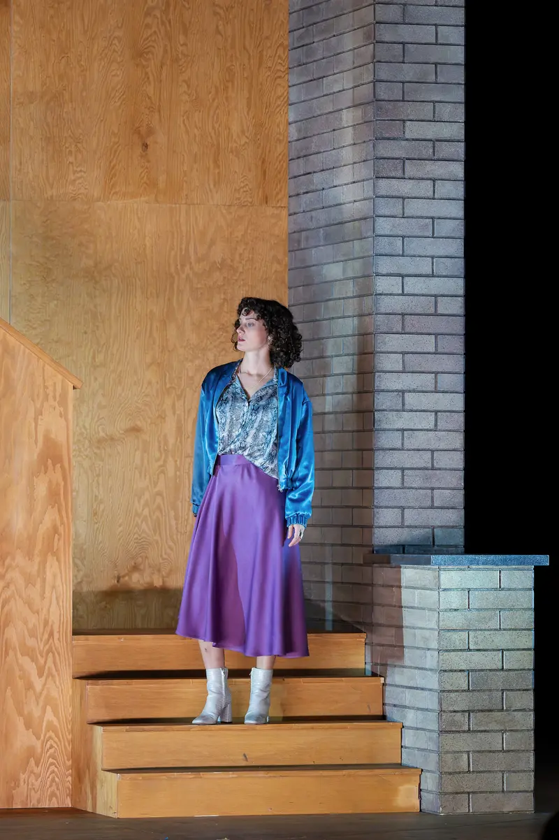 Johanna Mahaffy as Sonja in Uncle Vanya Theatrical Production at Josefstadt Theater