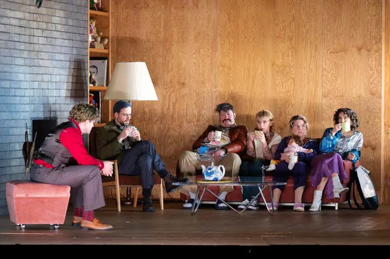 Uncle Wanja Theatrical Rehearsal at Theater in der Josefstadt, Vienna