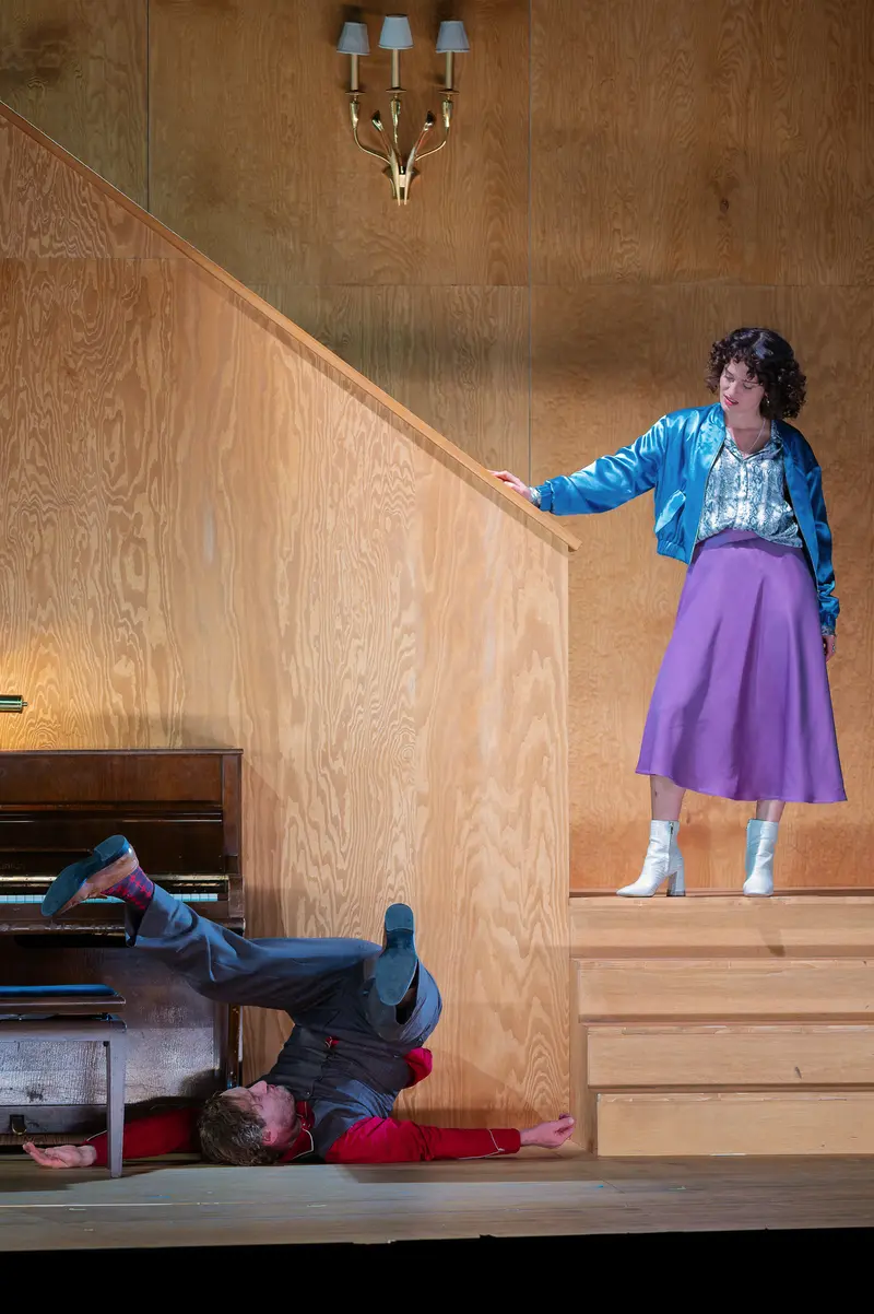 Uncle Wanja Dramatic Scene at Theater in der Josefstadt, Vienna