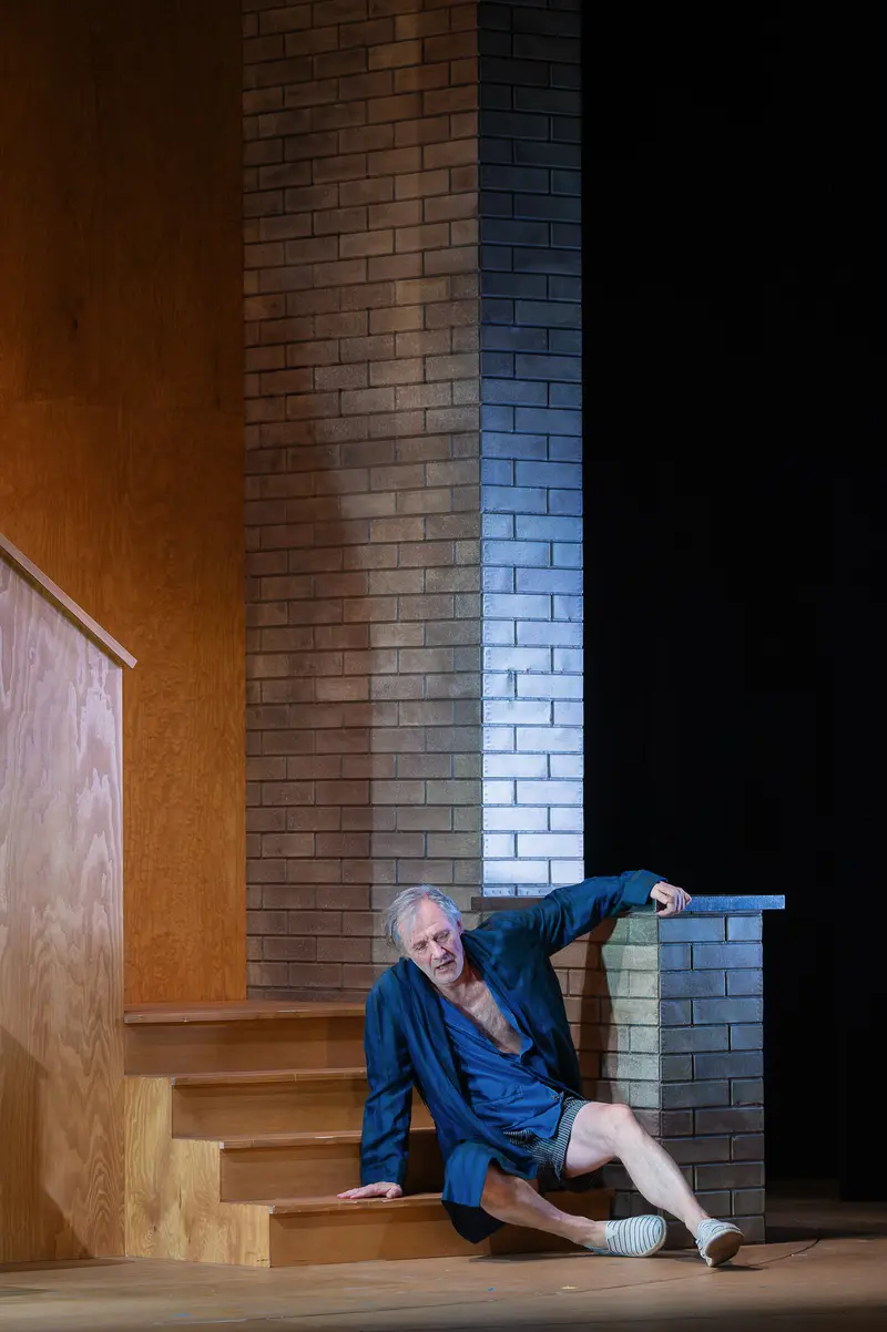 Wanja's Emotional Moment in Uncle Vanya at Theater in der Josefstadt
