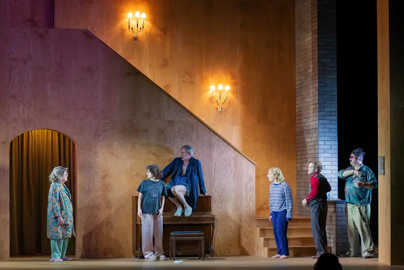 Uncle Vanya Theatrical Production at Theater in der Josefstadt, Vienna