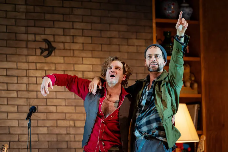 Uncle Wanja's Emotional Moment: Raphael von Bargen and Alexander Absenger on Stage