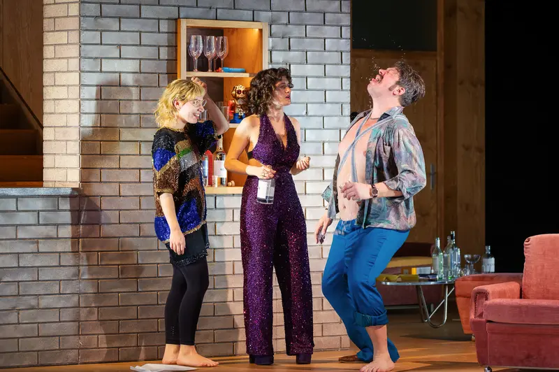 Actors Performing Uncle Vanya at Theater in der Josefstadt, Vienna