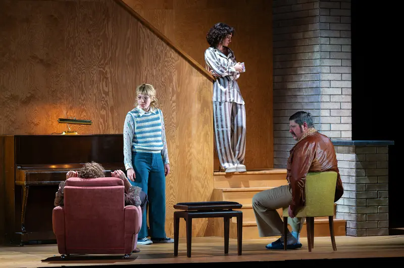 Uncle Wanja Stage Scene at Theater in der Josefstadt, Vienna