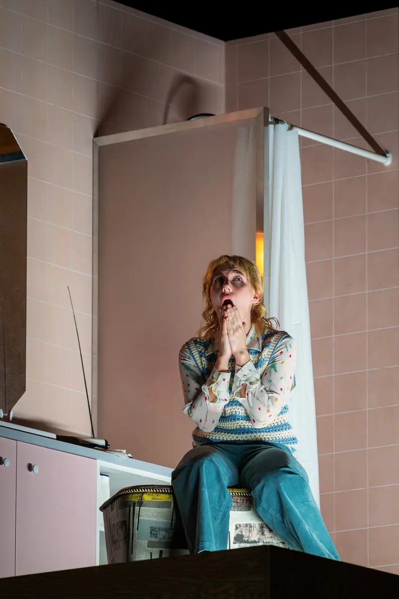 Uncle Wanja Theatrical Scene: Emotional Moment During Theater in der Josefstadt Rehearsal