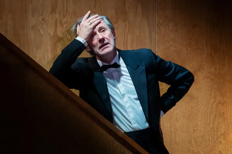 Uncle Wanja's Emotional Moment During Rehearsal at Theater in der Josefstadt