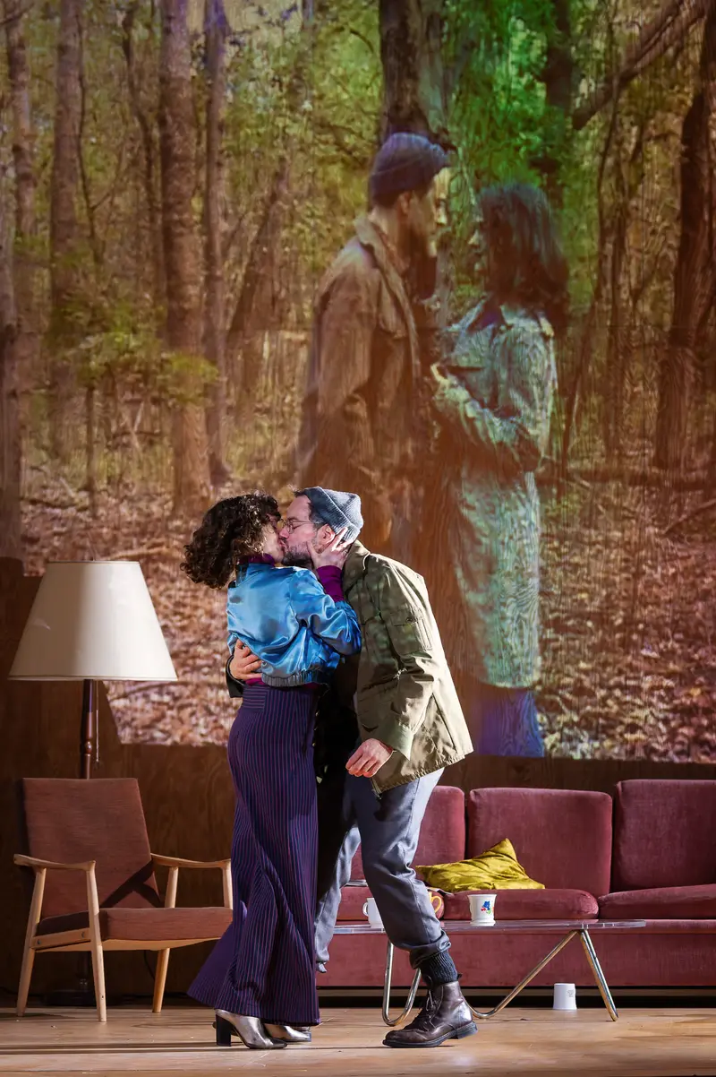 Uncle Vanya Theatrical Scene at Theater in der Josefstadt, Vienna