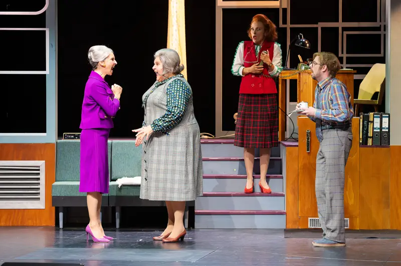 Theater Stage Performance of "Miss Scrooge" at Kammerspielen, 2024