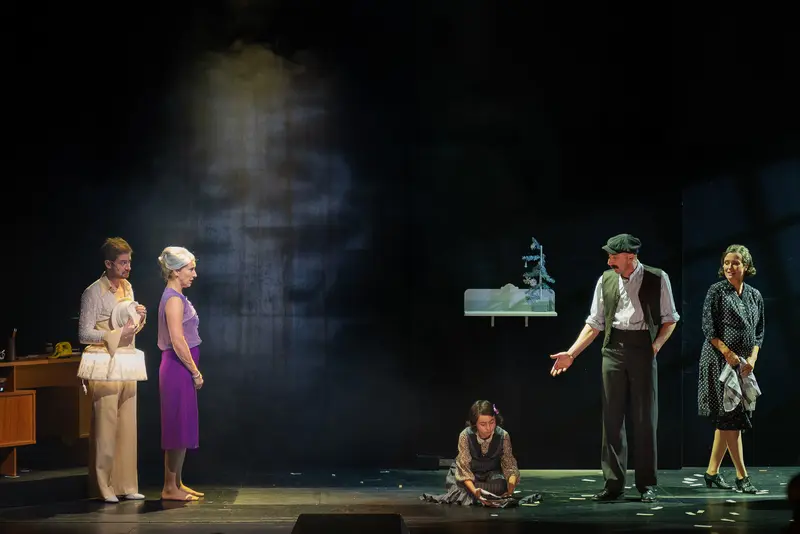 Miss Scrooge Theater Production at Kammerspielen, Dramatic Stage Ensemble