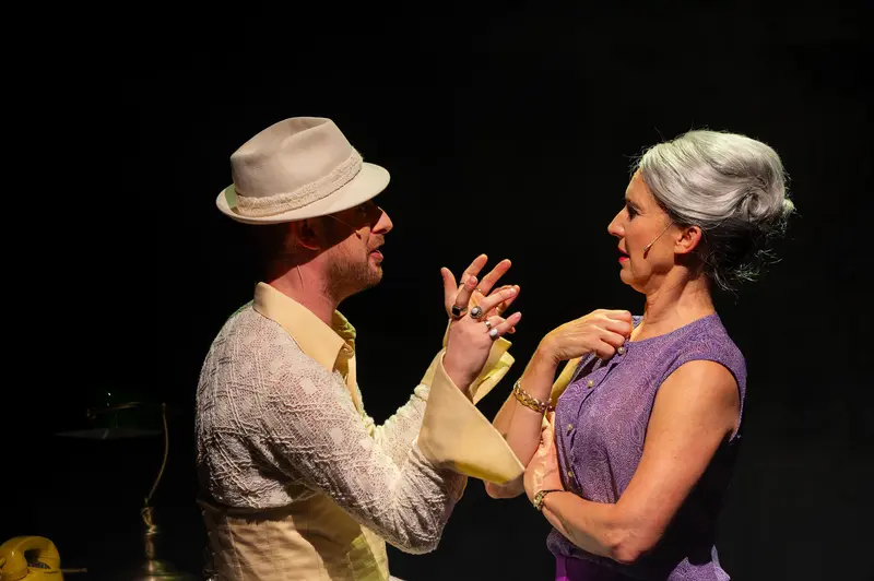Dramatic Interaction in Theater Production of Miss Scrooge