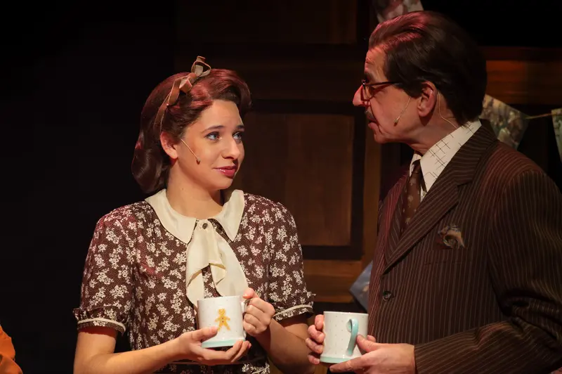 Theater Scene from "Miss Scrooge" at Kammerspielen, 2024