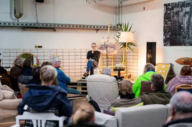 Tex Rubinowitz Reading at Carla, Vienna, November 2024