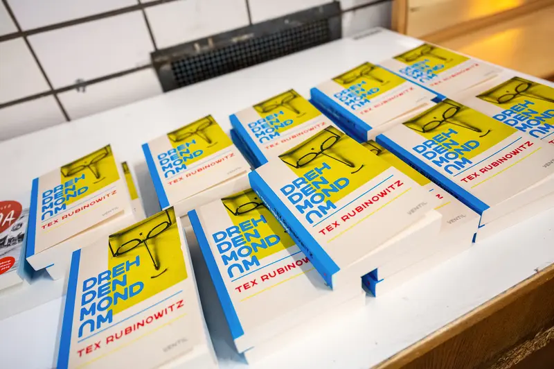 Tex Rubinowitz Book Launch for "Dreh den Mond um" at Carla Mittersteig
