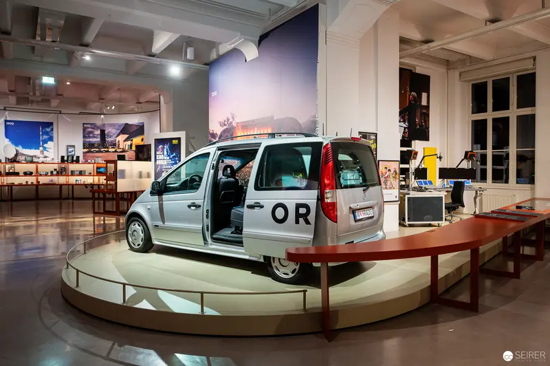 Mercedes-Benz Vaneo on Display at "100 Years of Radio" Exhibition, Technical Museum Vienna