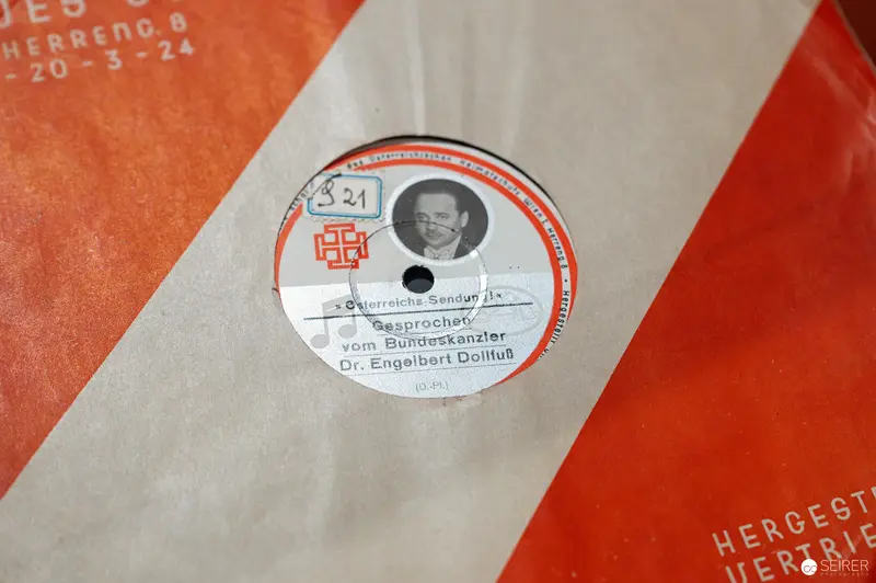 Official Austrian Government Document Featuring Federal Chancellor Dr. Engelbert Dollfuss