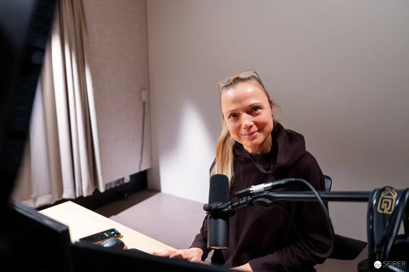 Podcast Recording at Technical Museum Vienna Radio Exhibition