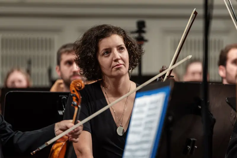 TU Orchestra Violinist Performs During 40th Anniversary Concert in Vienna