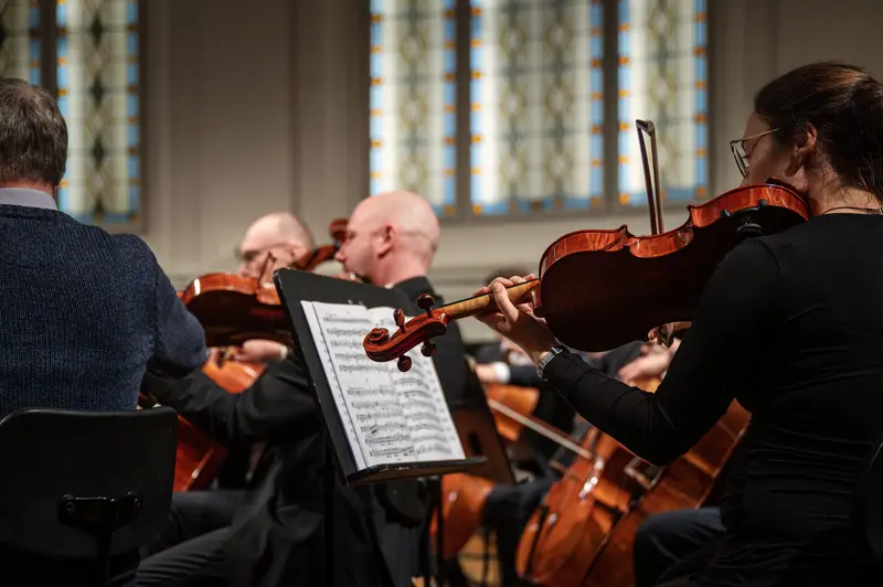 TU Orchestra Performing at Vienna Concert Hall During 40th Anniversary Celebration