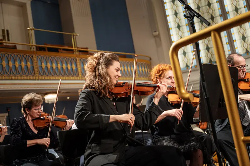 TU Orchestra Performance at Konzerthaus Wien During 40th Anniversary Celebration