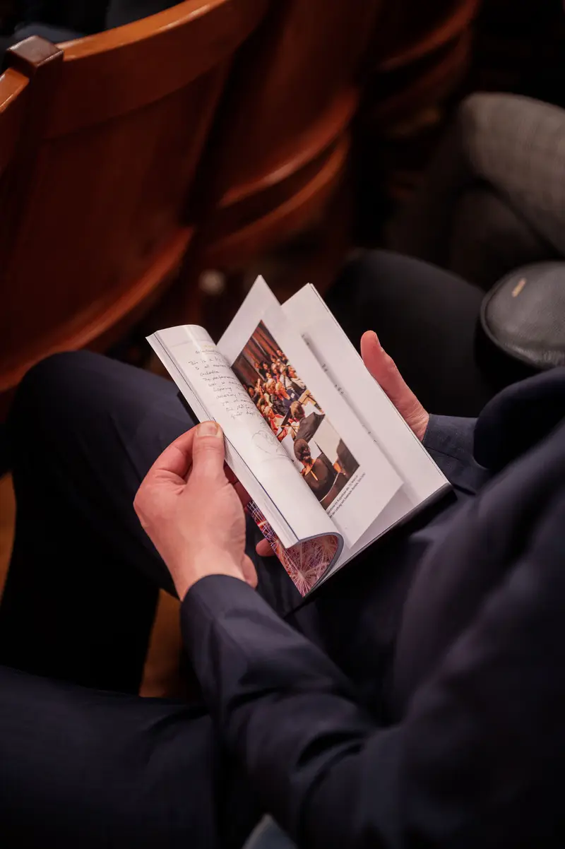 TU Orchestra Commemorative Book Viewing at Vienna Concert Hall