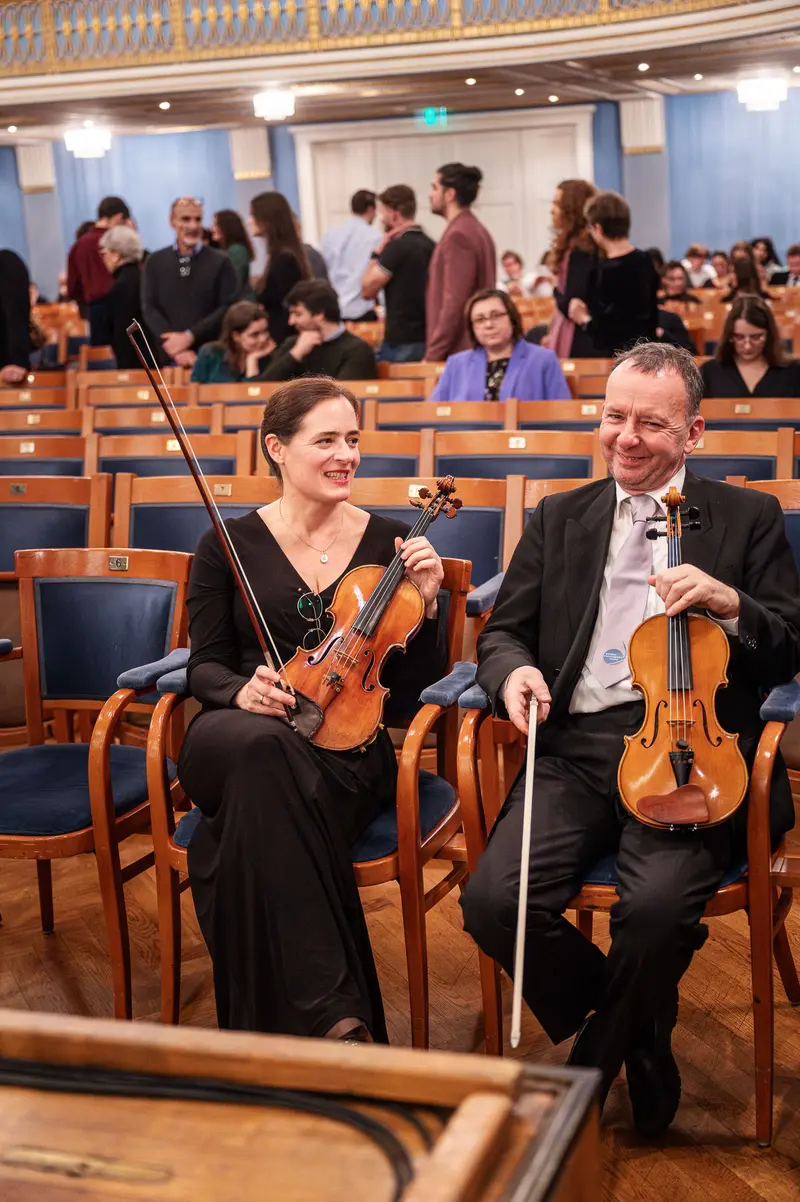 TU Orchestra Musicians at Vienna Konzerthaus Celebrating 40th Anniversary Performance
