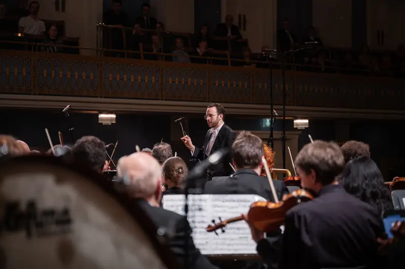 TU Orchestra Performing at Vienna Konzerthaus During 40th Anniversary Celebration