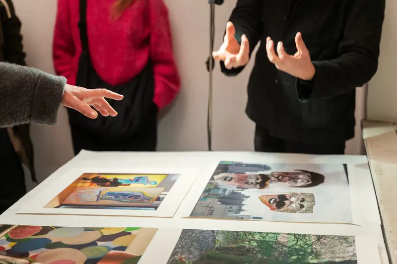 Elfie Semotan's Atelier: Art Evaluation During "In Transition" Event