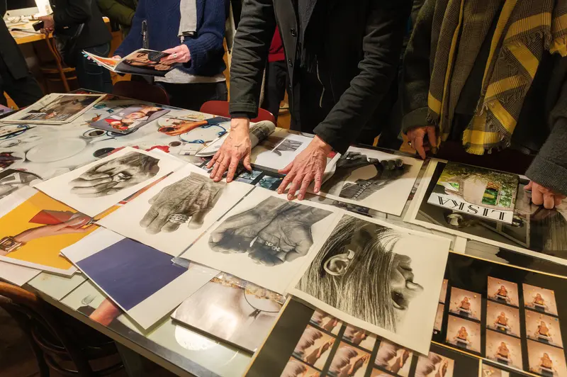Elfie Semotan Atelier: Artwork Review and Portfolio Inspection during Foto Arsenal Event
