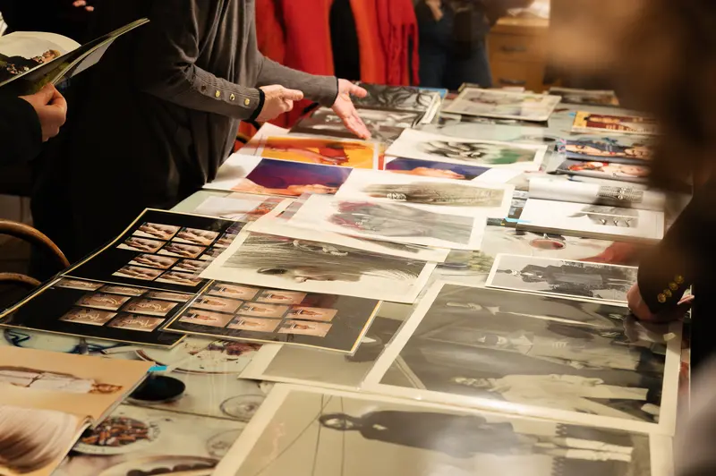 Elfie Semotan's Atelier: Photographic Archive Spread During "In Transition" Event