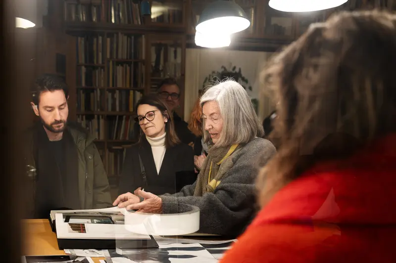 Elfie Semotan's Atelier: Collaborative Review During Foto Arsenal's "In Transition" Event