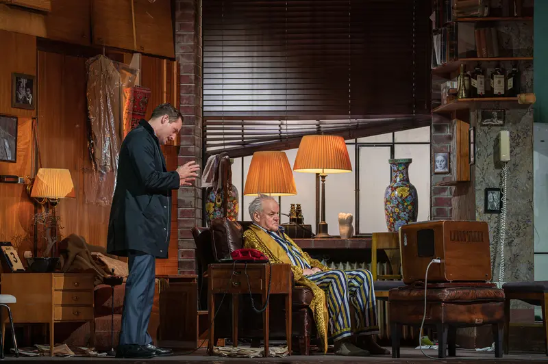 Sonny Boys Theater Production at Josefstadt Theatre During Rehearsal