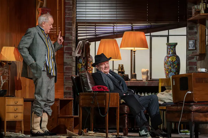 Sonny Boys Theater Production at Josefstadt Theatre, Vienna Rehearsal Scene