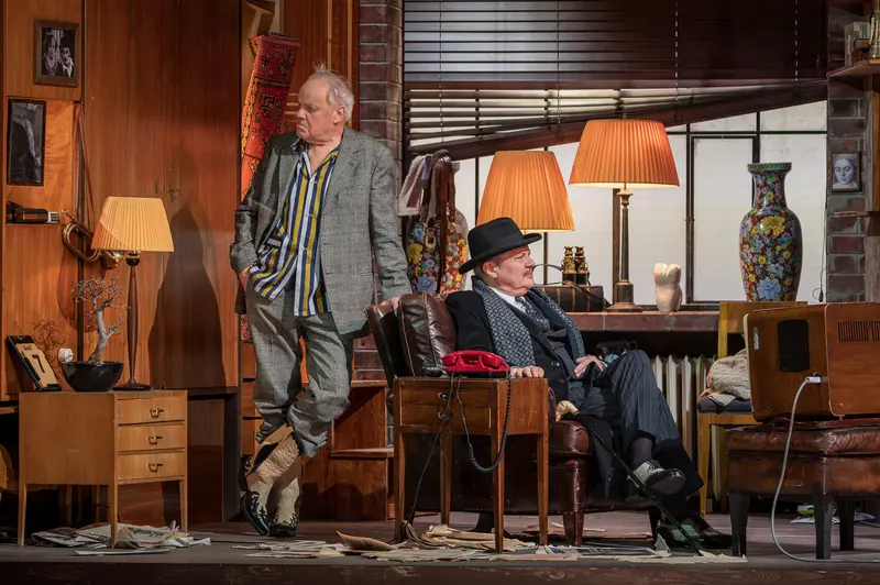 Sonny Boys Theater Production at Josefstadt Theatre, Vienna Rehearsal Scene
