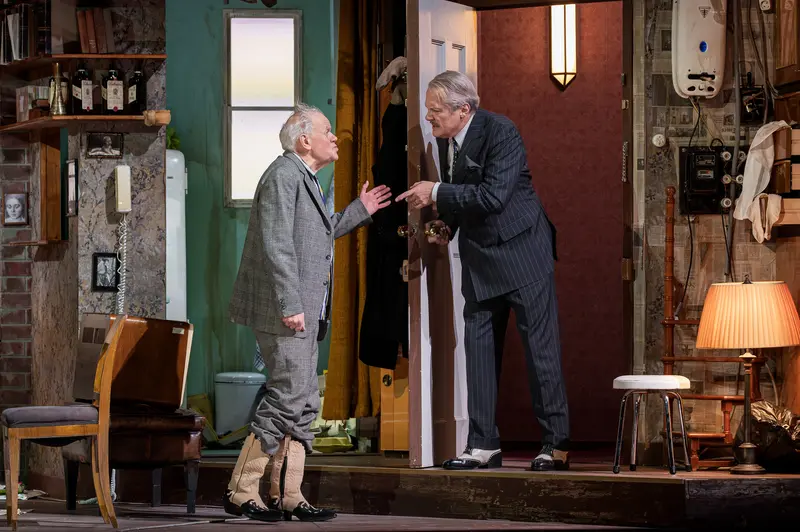 Sonny Boys Theater Production at Josefstadt Theatre, Vienna Rehearsal Scene