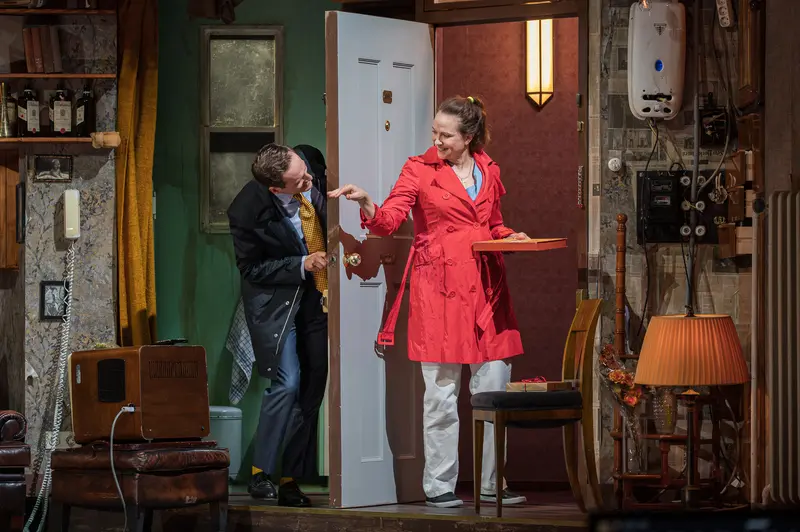 Actors Rehearsing "Sonny Boys" at Josefstadt Theatre in Vienna, 2024