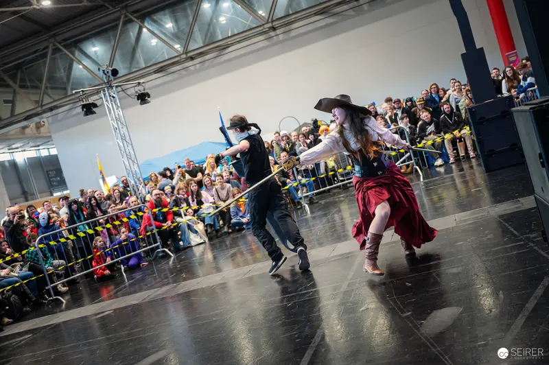 Dynamic Cosplay Dance Battle at Vienna ComicCon 2024