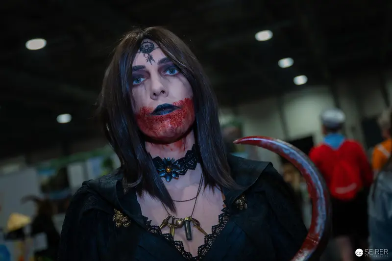 Gothic Horror Cosplay at Vienna ComicCon 2024 Dark Fantasy Showcase