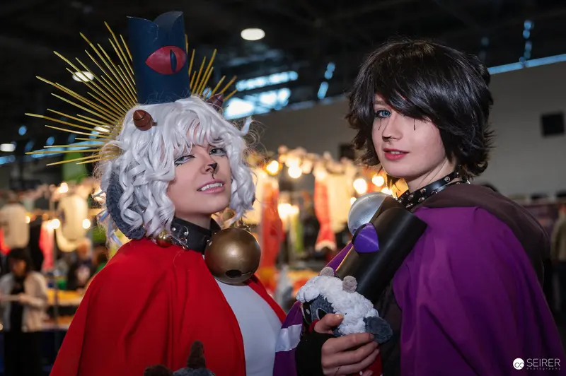 Cosplayers in Detailed Costumes at Vienna ComicCon 2024