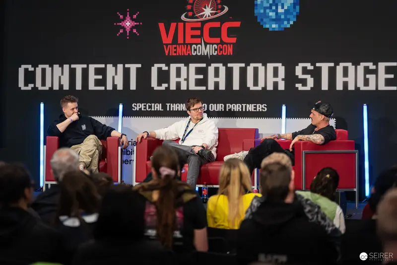 Vienna ComicCon 2024 Content Creator Stage Panel Discussion