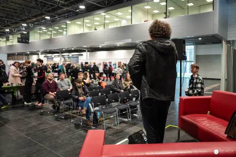 Speaker Presenting at Vienna ComicCon 2024 Conference Event