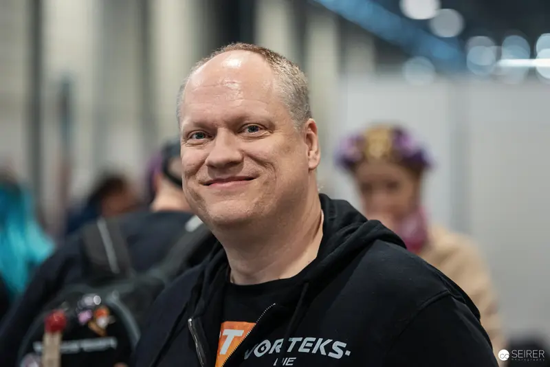 Tech Professional in Black Hoodie at Vienna ComicCon 2024