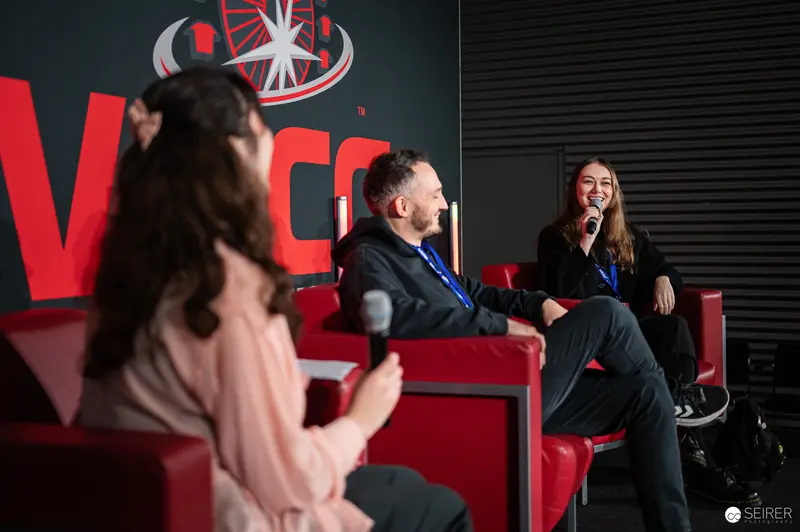 Panel Discussion at Vienna ComicCon 2024, Red Stage Interview